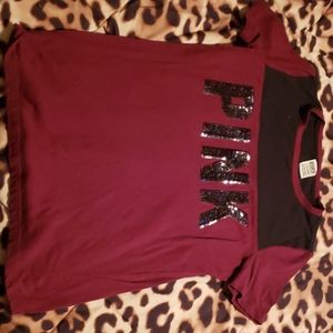 Set of 2 Victorias Secret PINK tshirts. Size S